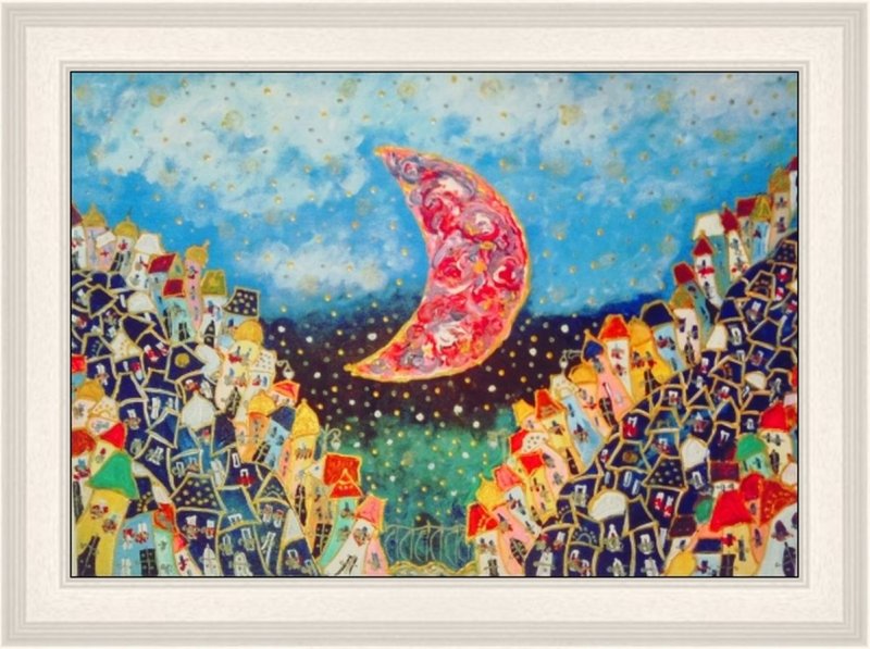 Moonlight, Painting Arielart