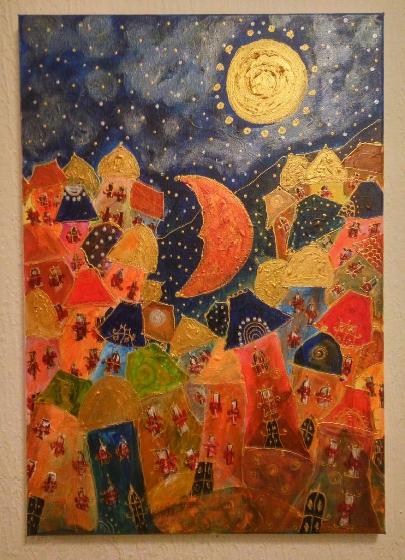 Zlatna noc, Slika Arielart
