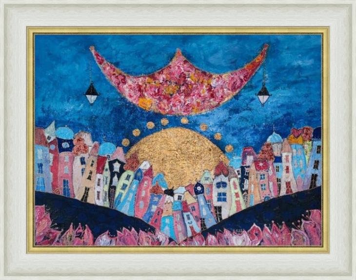 City, Painting Arielart