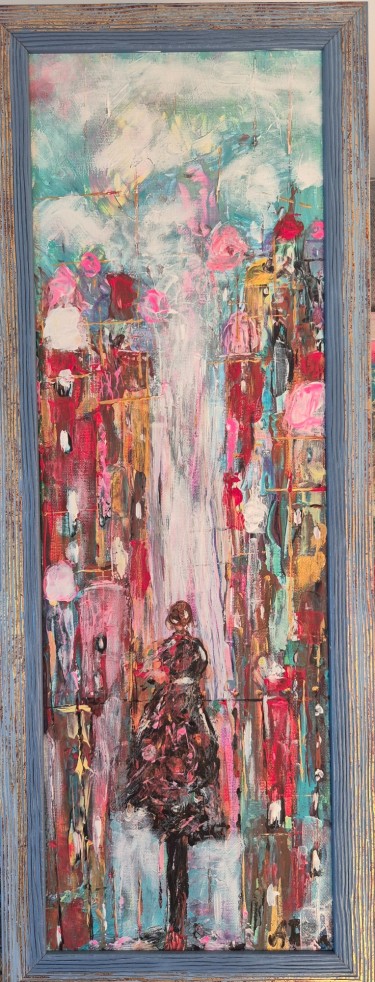 Walking, Painting Arielart