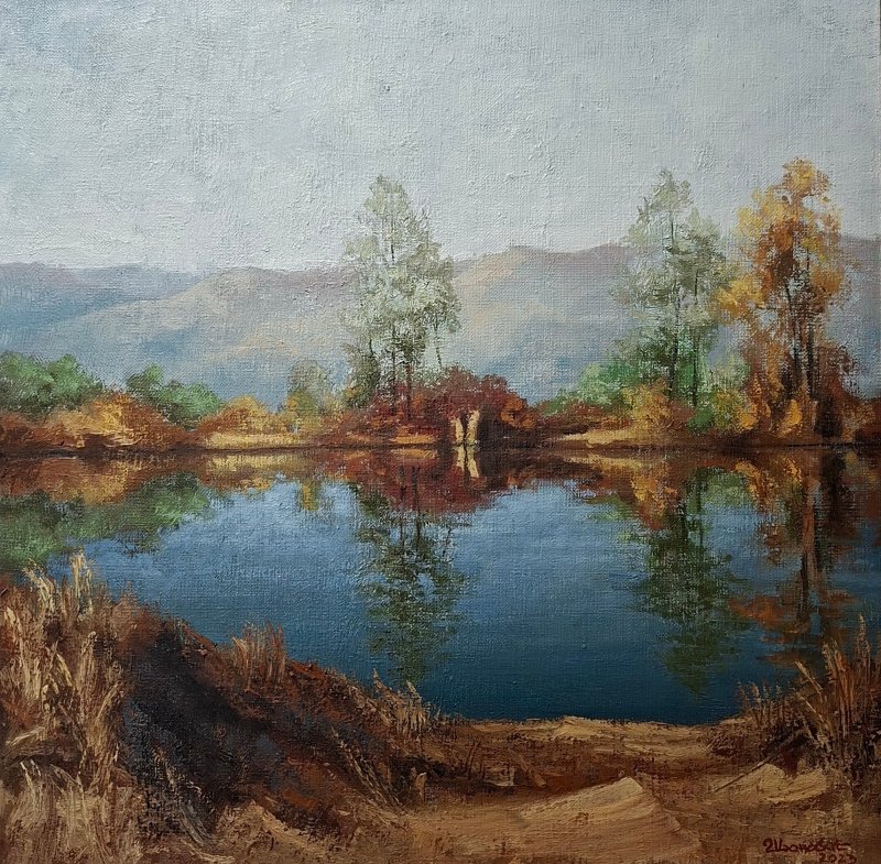 Coast, Painting Zeljko Ivanovic