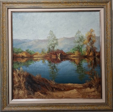 Coast, Painting Zeljko Ivanovic