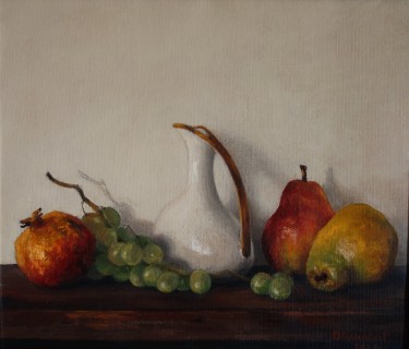 Still life with grapes