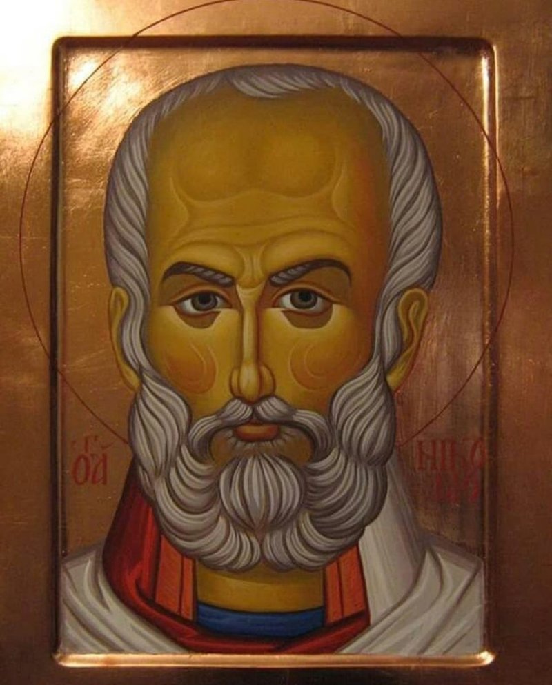 Sent Nicolaus, Painting Ristić Olja