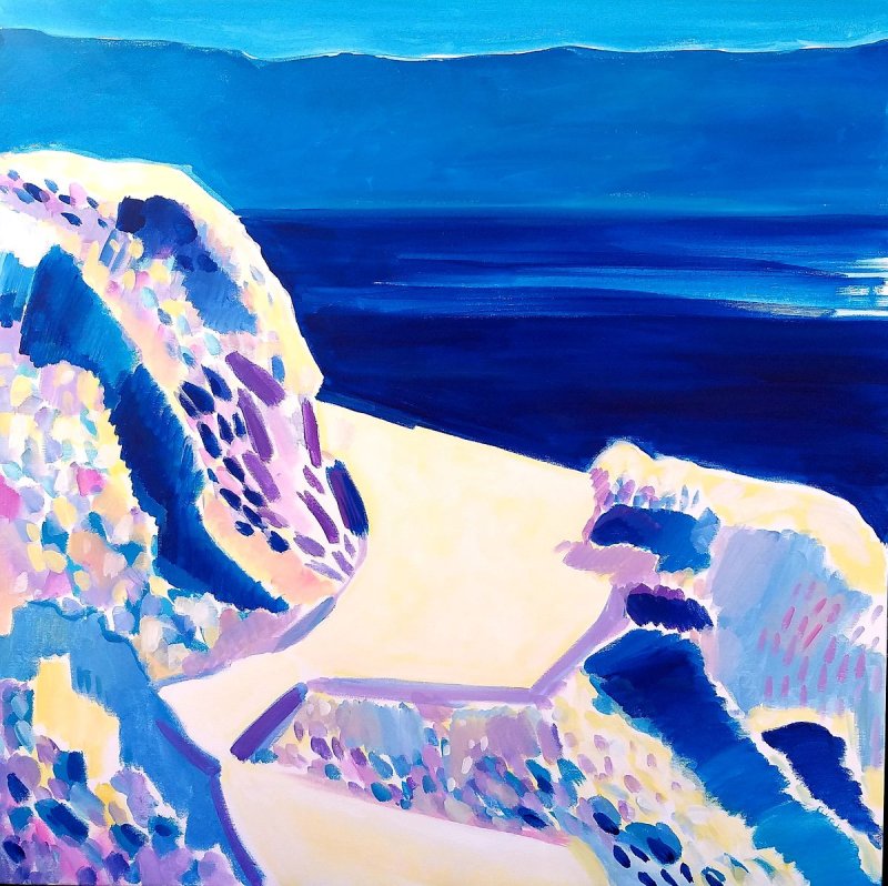 Seascape, Painting Ristić Olja
