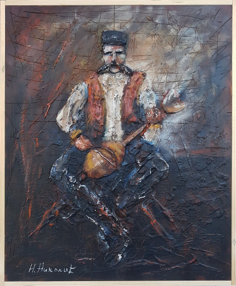 guslar, Slika Nikolić Nikola