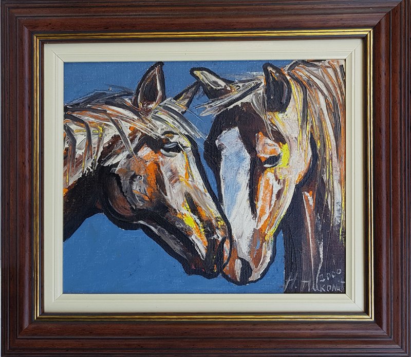 horses, Painting Nikolić Nikola