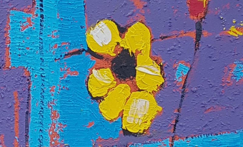 sunflowers, Painting Nikolić Nikola
