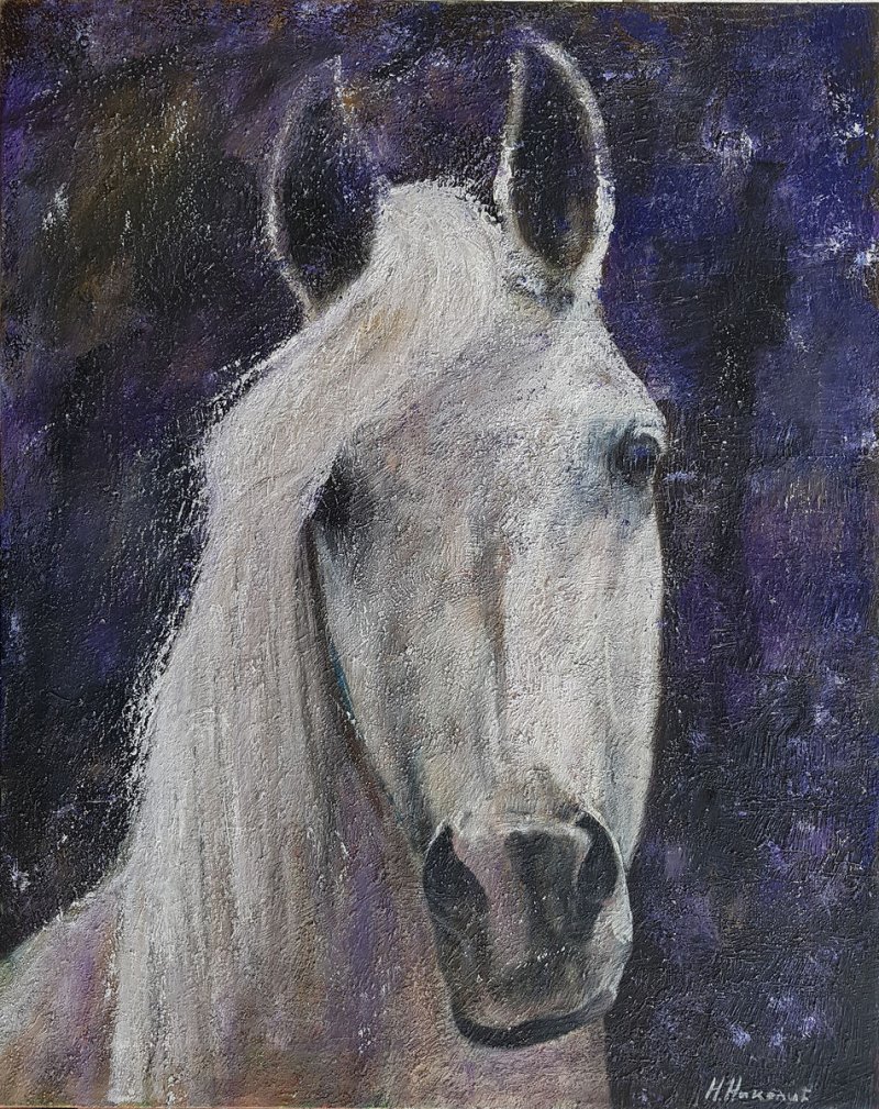 horse, Painting Nikolić Nikola
