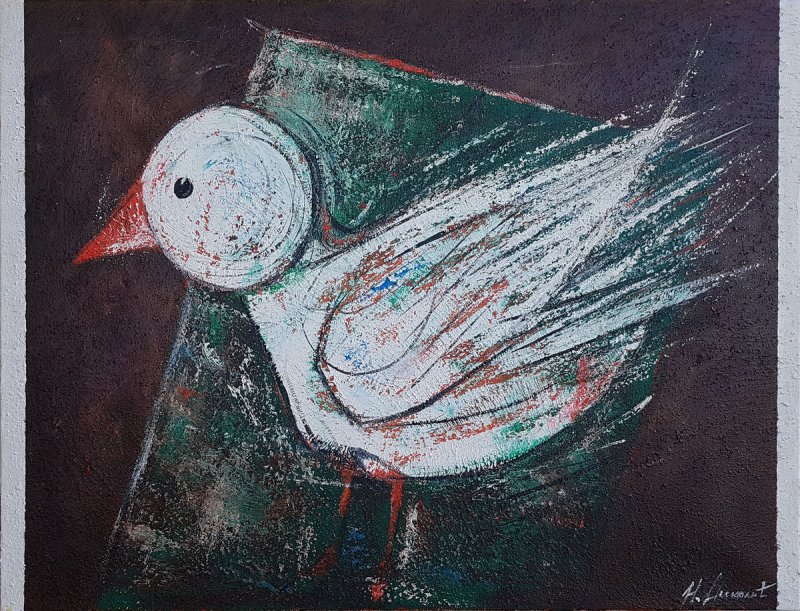 bird, Painting Nikolić Nikola