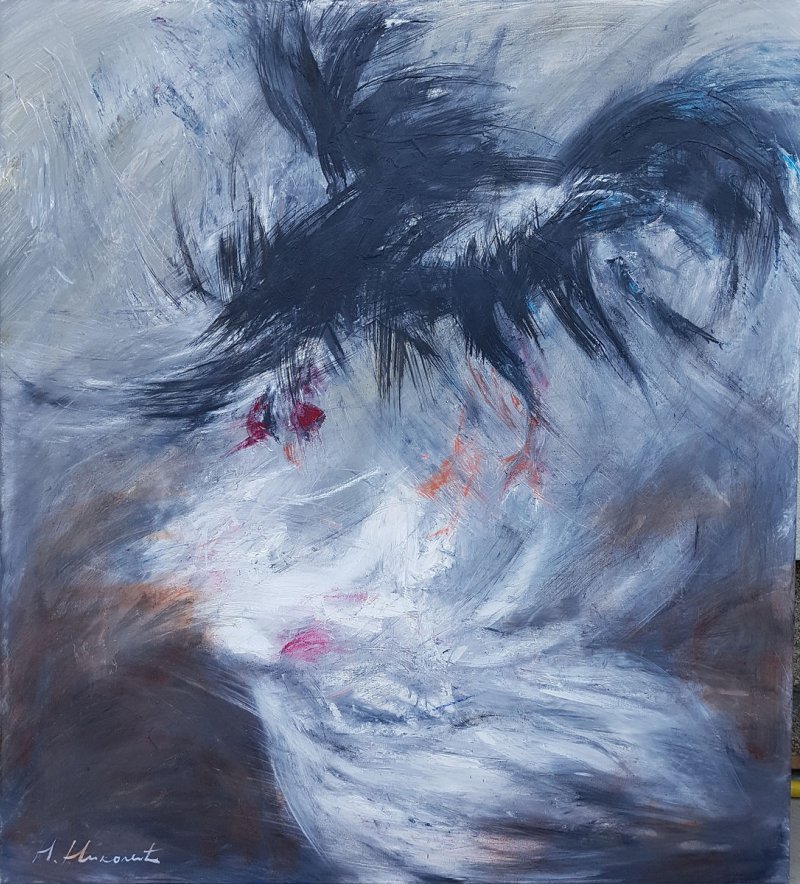 Roosters, Painting Nikolić Nikola