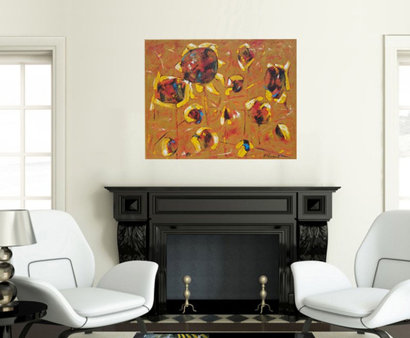 sunflowers, Painting Nikolić Nikola
