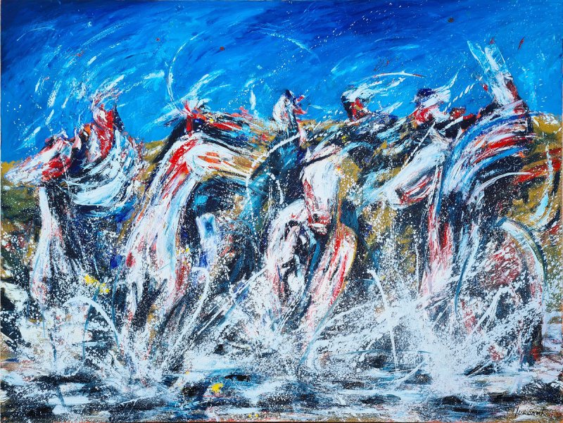 riders II, Painting Nikolić Nikola