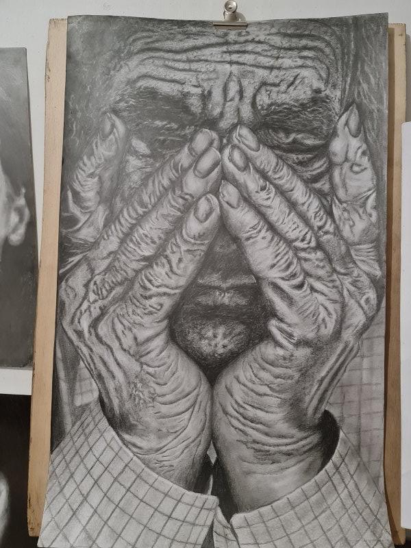 Lice i šake, Crtež Peranovic Branislav