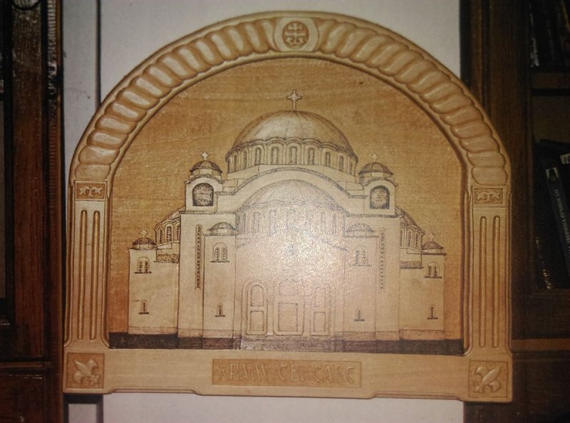 Temple, Carving Peranovic Branislav