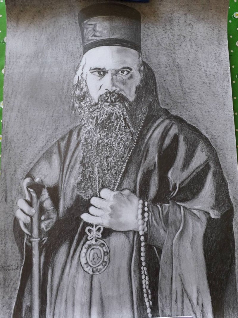 Sv. Nikolaj, Crtež Peranovic Branislav