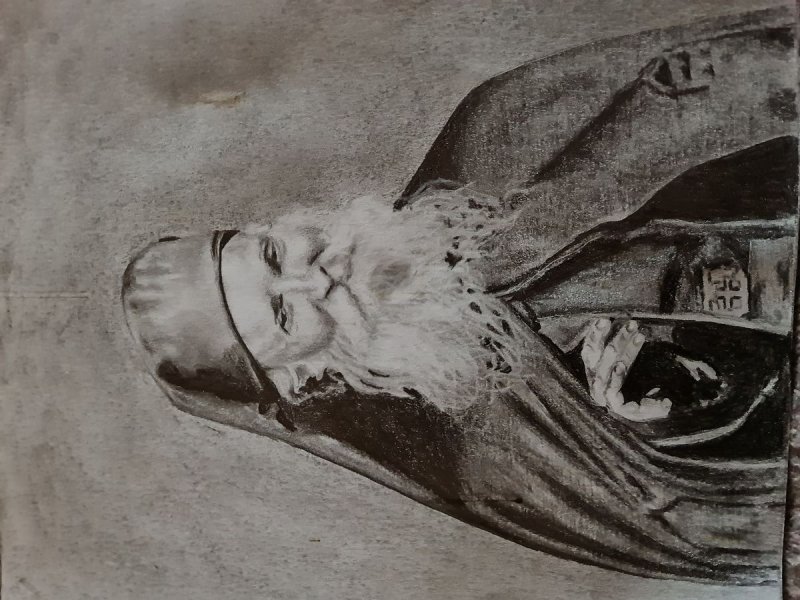 Sveti Siluan, Crtež Peranovic Branislav