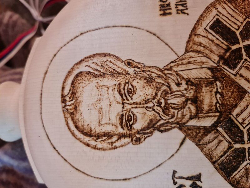 Sveti Siluan, Crtež Peranovic Branislav