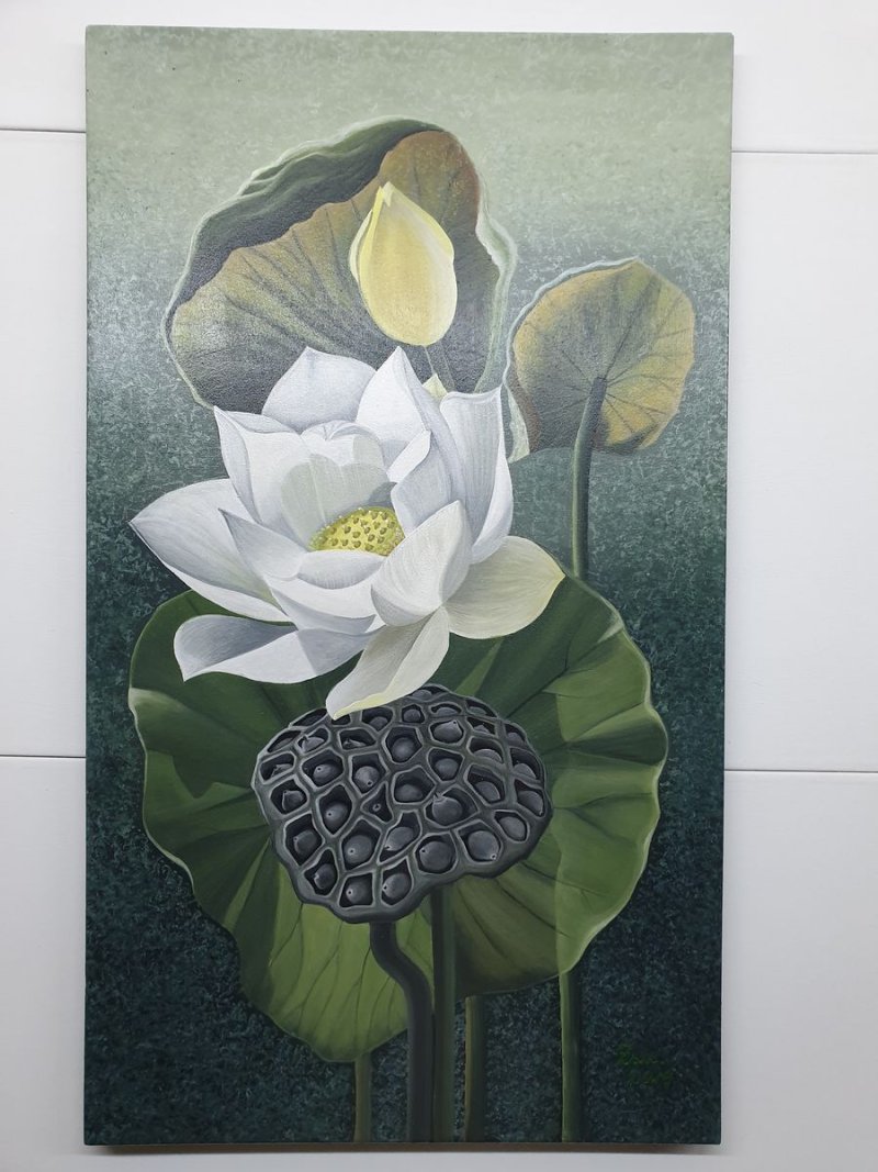 BELI LOTUS, Slika Žužana Murenji Domonkoš