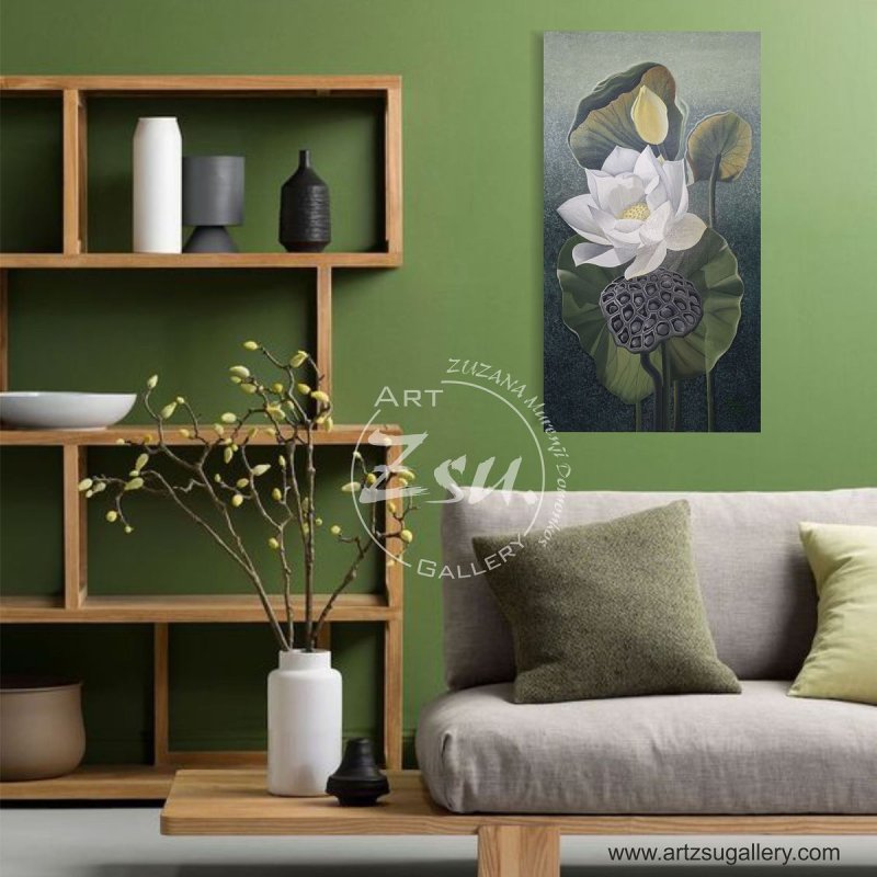BELI LOTUS, Slika Žužana Murenji Domonkoš