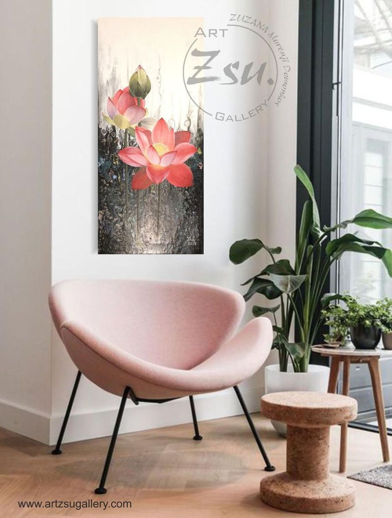 PINK LOTUS, Slika Žužana Murenji Domonkoš