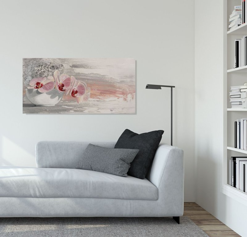 Orchid #28, Painting Zuzana Murenji Domonkos