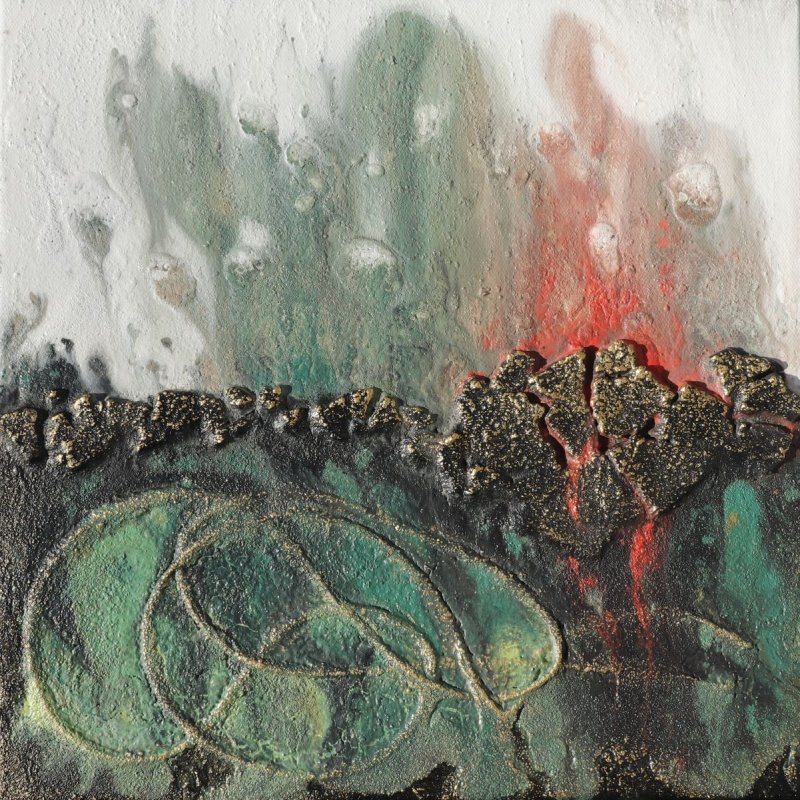 GREEN TOUCH, Painting Zuzana Murenji Domonkos