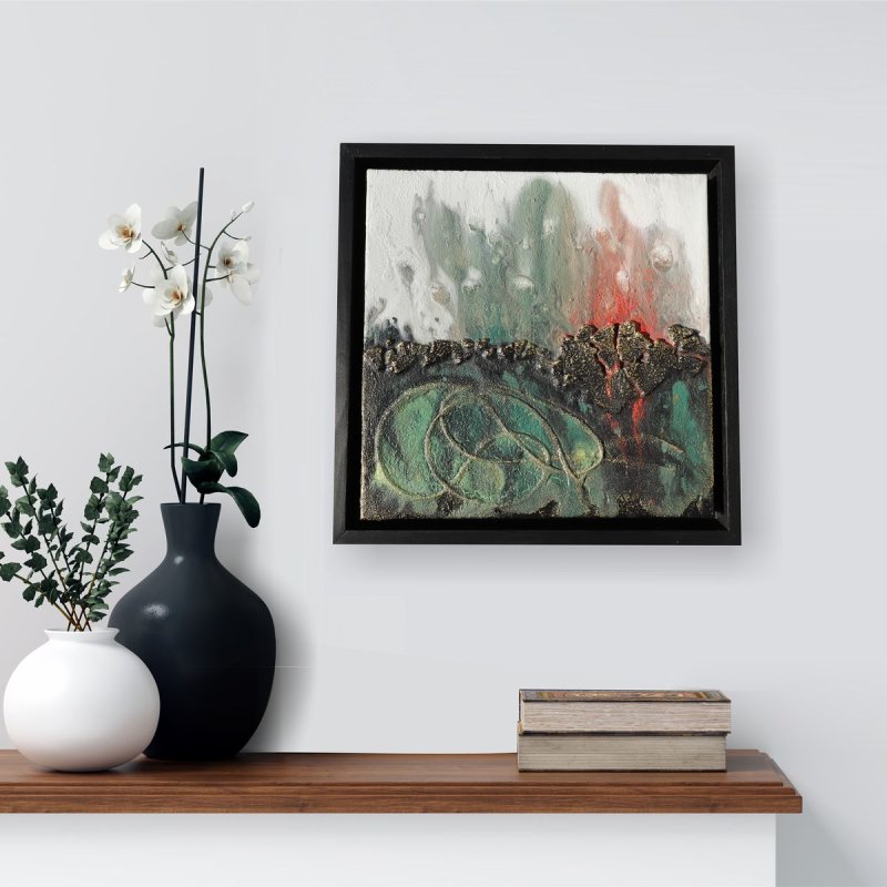 GREEN TOUCH, Painting Zuzana Murenji Domonkos