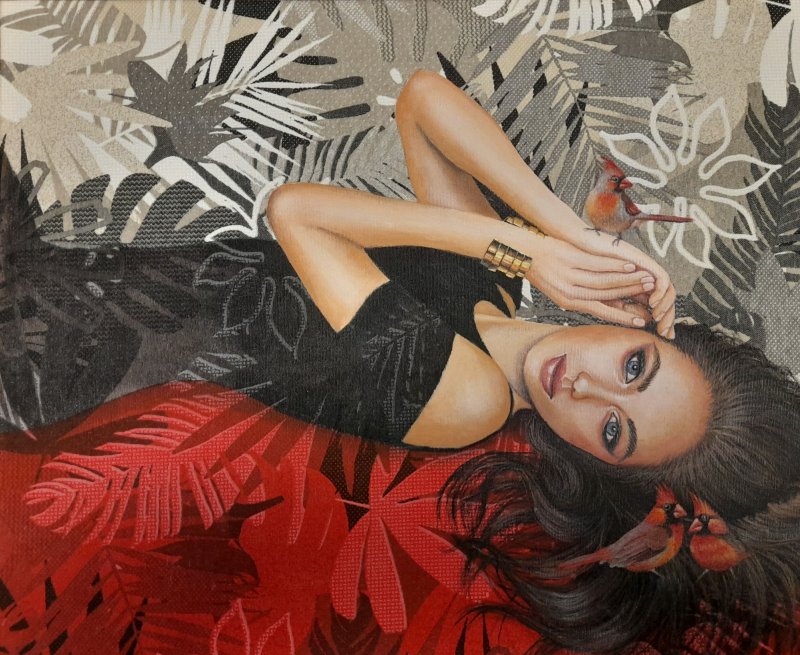 TRUST, Painting Zuzana Murenji Domonkos