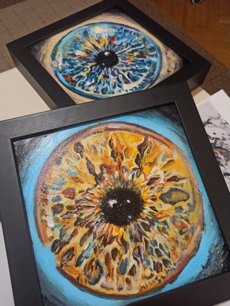 Iris 2, Painting Andjela Miloševic
