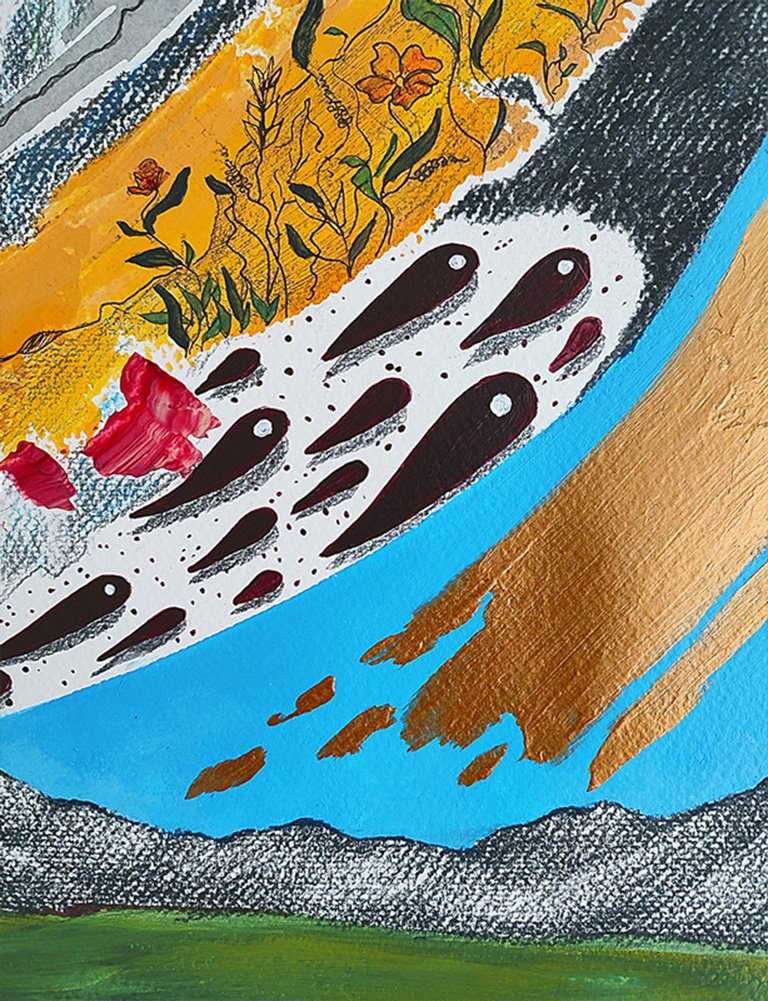 Don't go now, Painting Andjela Miloševic