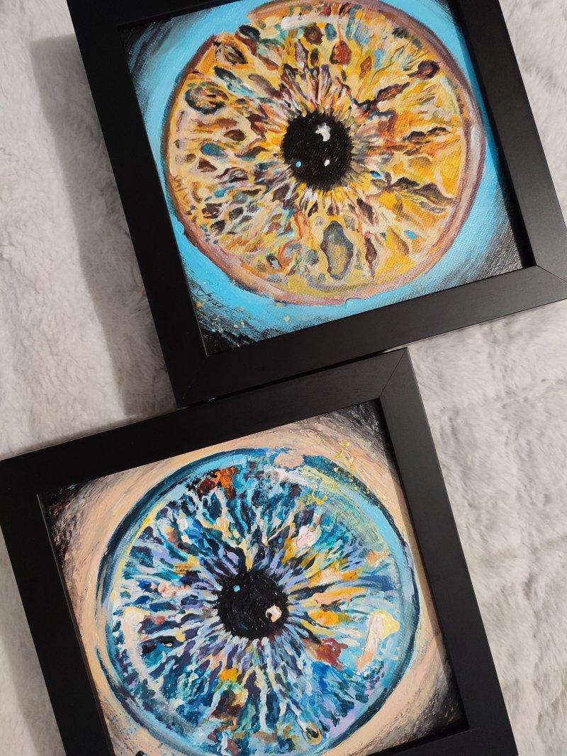 Iris 1, Painting Andjela Miloševic
