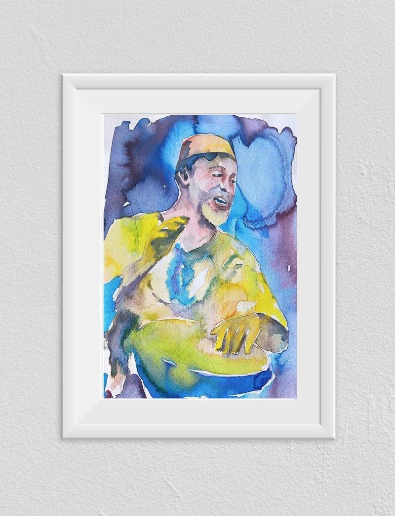 Timpani - Musicians, Painting Andjela Miloševic