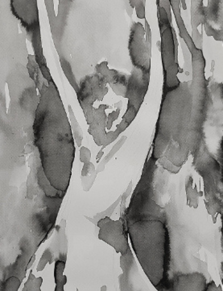 Trinity of movement, Painting Andjela Miloševic
