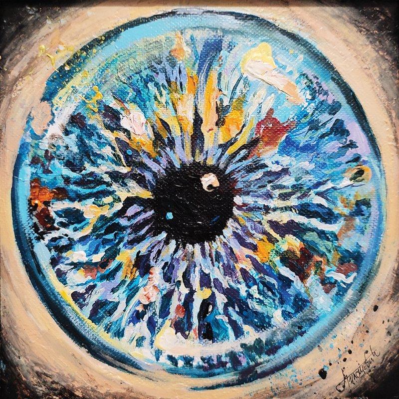 Iris 1, Painting Andjela Miloševic