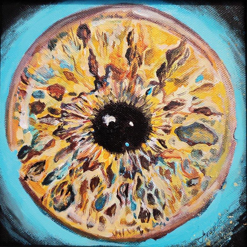Iris 2, Painting Andjela Miloševic