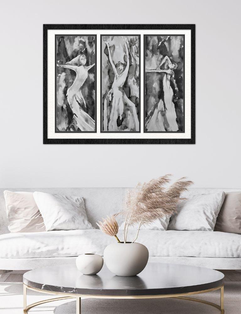 Trinity of movement, Painting Andjela Miloševic