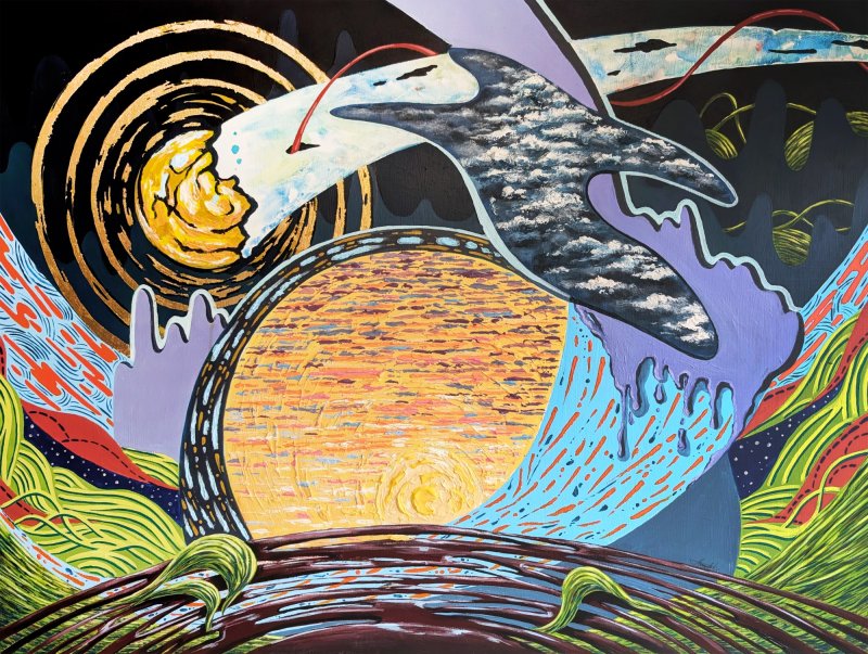 Gaia, Painting Andjela Miloševic