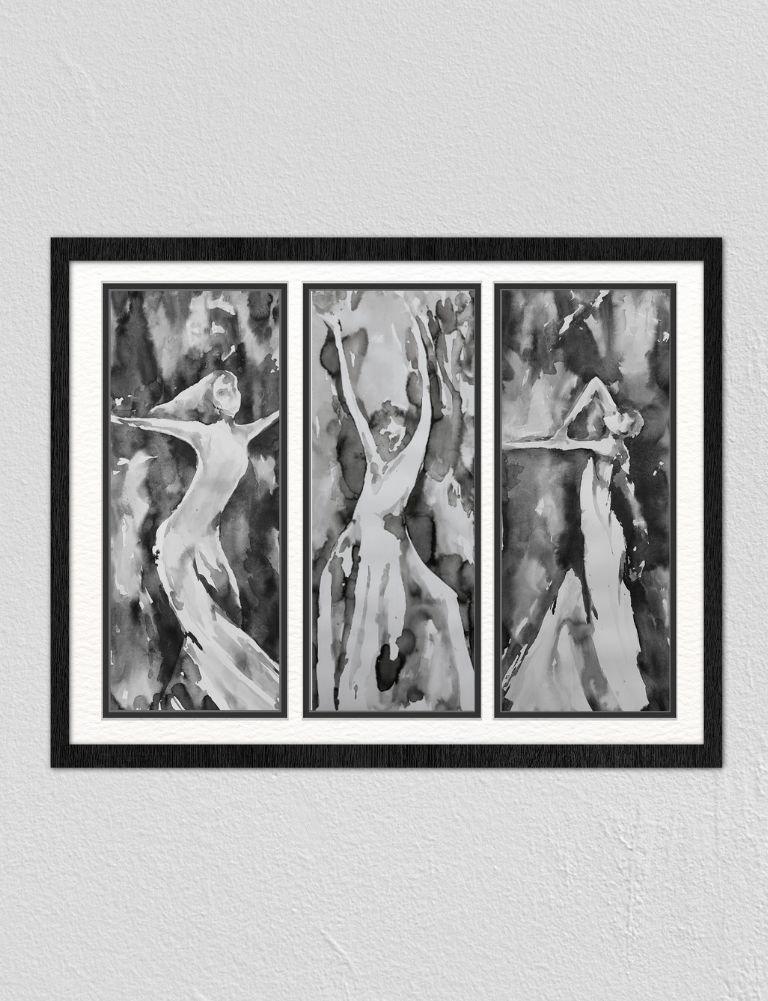 Trinity of movement, Painting Andjela Miloševic