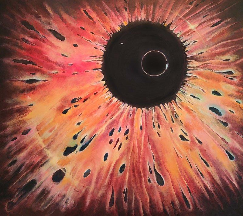 Red Zenith, Painting Andjela Miloševic