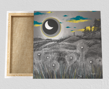 Night horizon, Digital Art Andjela Miloševic