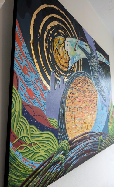 Gaia, Painting Andjela Miloševic