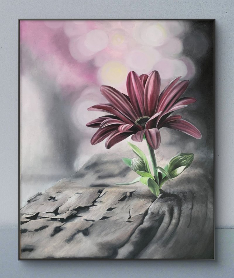 New beginning, Painting Križanović Marijana