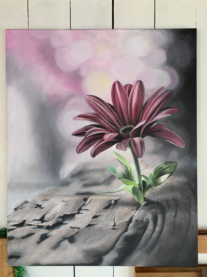 New beginning, Painting Križanović Marijana