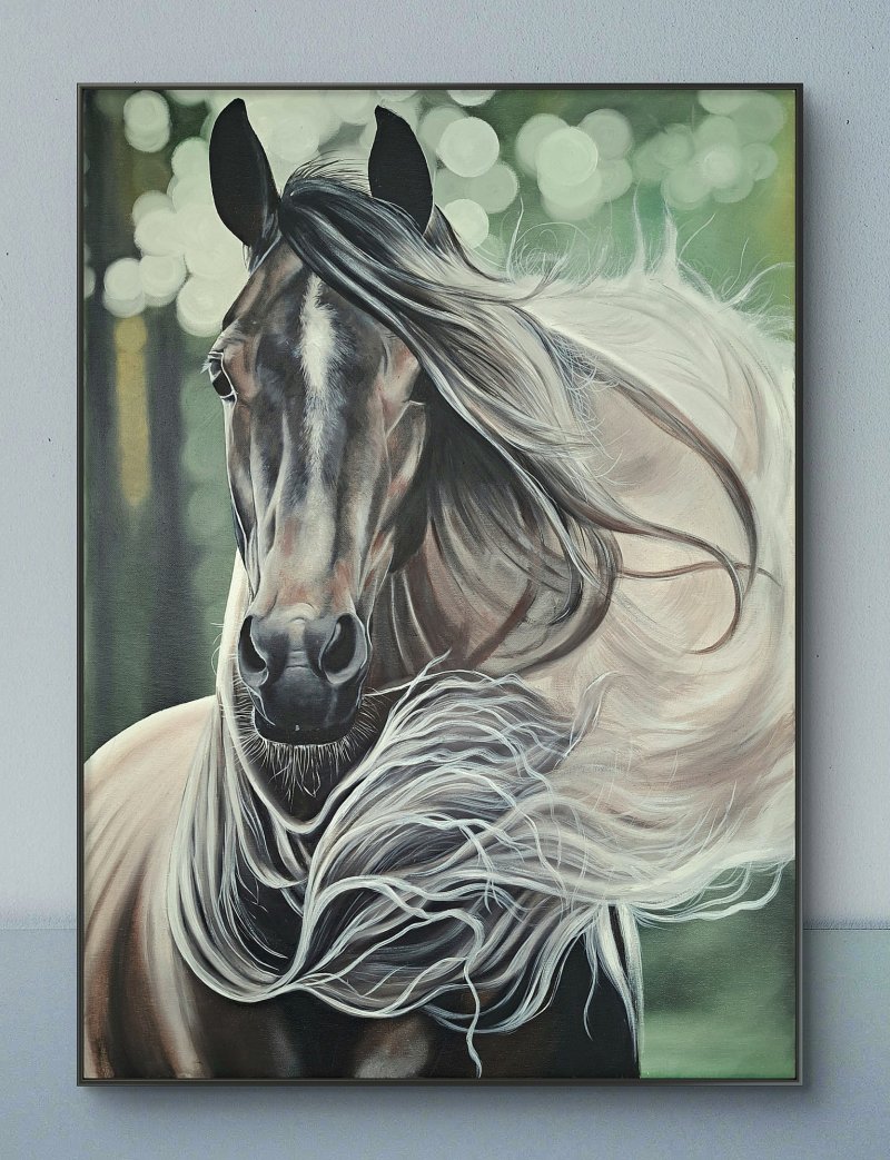 The wind of freedom, Painting Križanović Marijana
