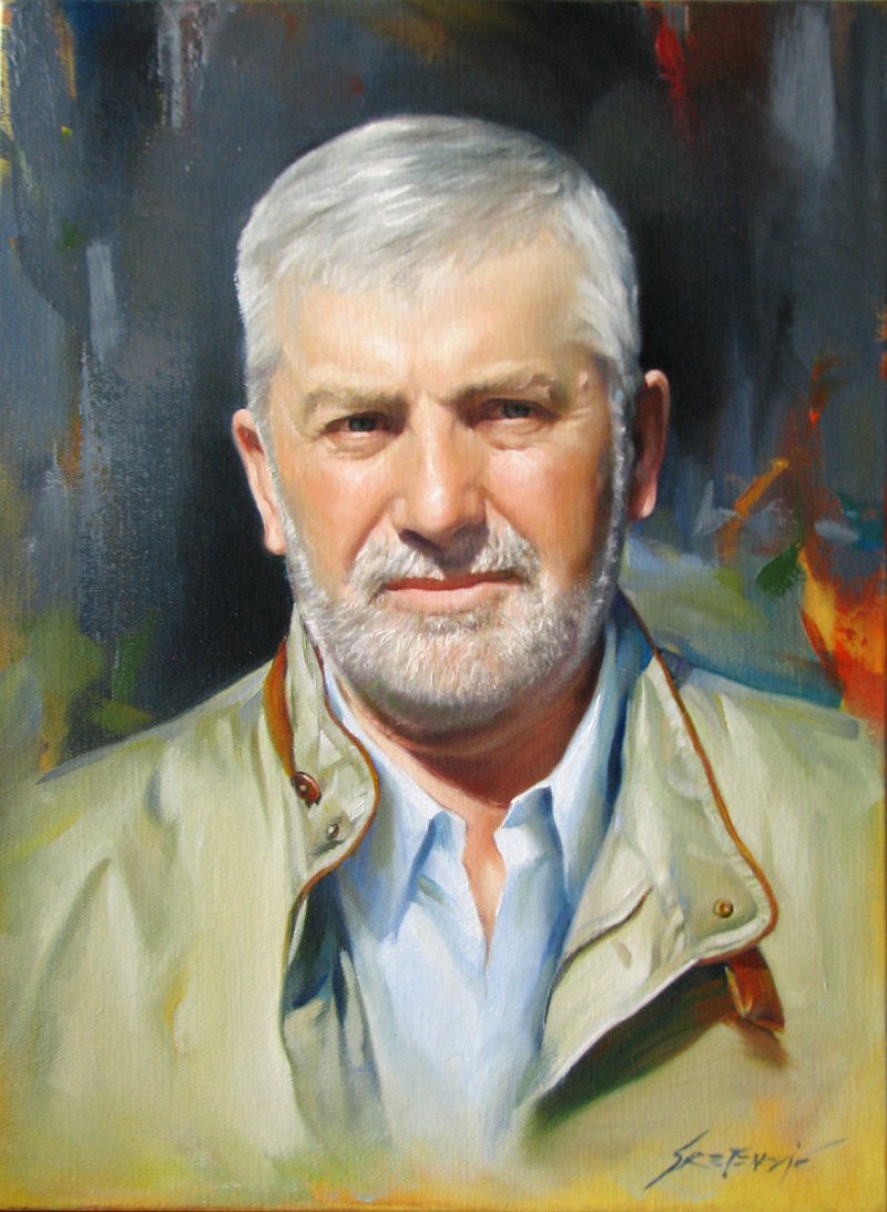 Portret 1a, Slika Portreti, Sretenovic Miroljub