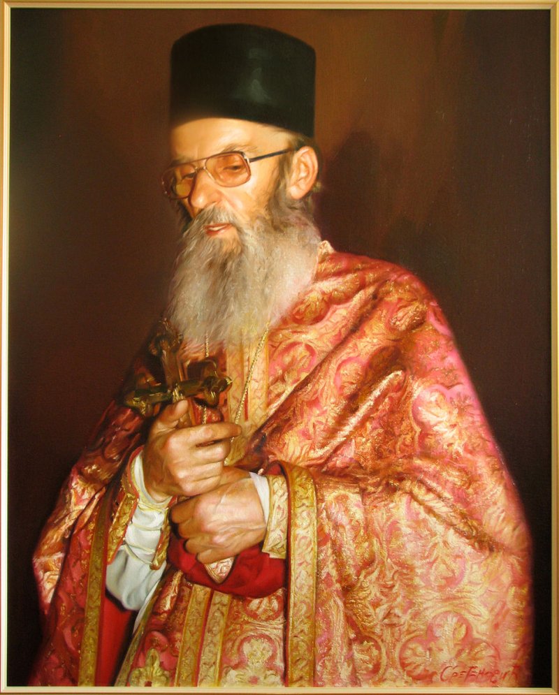 Svestenik, Slika Portreti, Sretenovic Miroljub