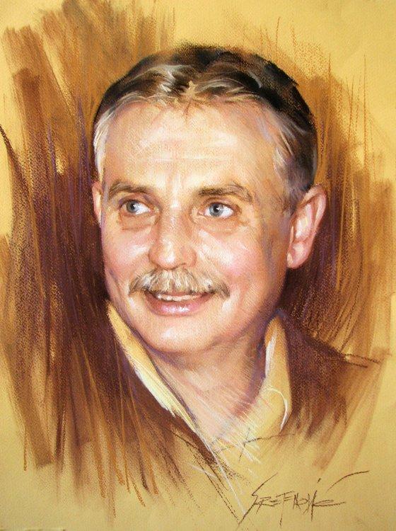 Portret 02, Slika Portreti, Sretenovic Miroljub