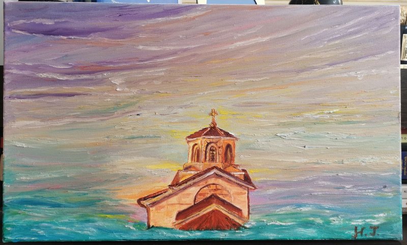 The Church of St Petka, Painting Nikolina Generalović