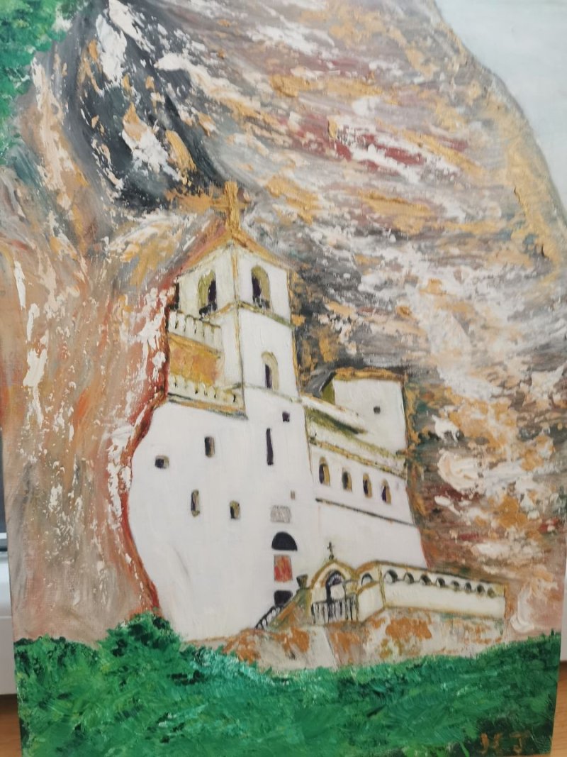 Ostrog Monastery, Painting Nikolina Generalović